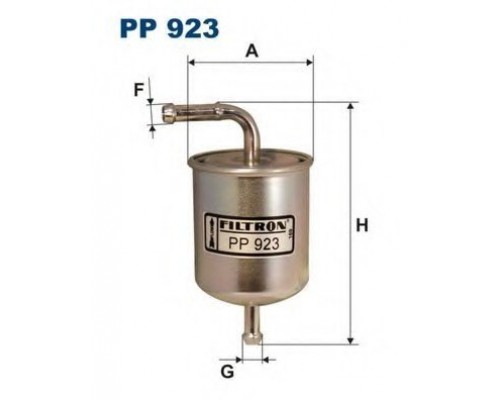 ФИЛЬТР ТОПЛИВНЫЙ PP923 MAXIMA 2,0i V6 95- SUNNY 2, 0 B13 95-                                        