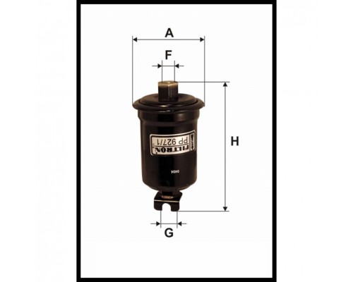 ФИЛЬТР ТОПЛИВНЫЙ PP927/1 FILTRON                                                                    