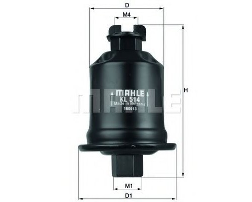 ФИЛЬТР ТОПЛИВНЫЙ TOYOTA CARINA E/CELICA 1.6i/1.8i 89-97 EFF00124T                                   