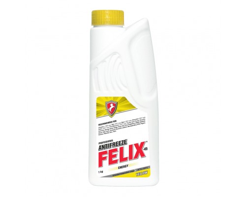 АНТИФРИЗ FELIX ENERGY G12+ -45 С ЖЕЛТЫЙ 1 КГ                                                        