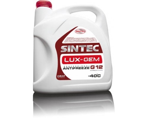 АНТИФРИЗ SINTEC LUX G-12 (3 КГ) КРАСНЫЙ                                                           