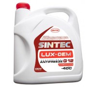 АНТИФРИЗ SINTEC LUX G-12 (5 КГ) КРАСНЫЙ                                                           