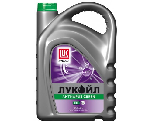 АНТИФРИЗ LUKOIL G11 -40 С ЗЕЛЕНЫЙ 5 КГ                                                              