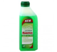 АНТИФРИЗ (1 Л) ЗЕЛЕНЫЙ SIBIRIA                                                                      