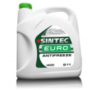 АНТИФРИЗ (5 Л) ЗЕЛЕНЫЙ SINTEC EURO                                                                  