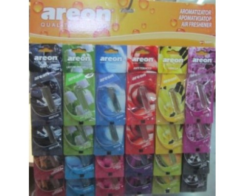 АРОМАТИЗАТОР ПОДВЕСНОЙ (В АССОРТИМЕНТЕ) AREON                                                     