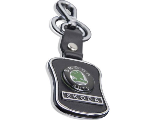 БРЕЛОК ДЛЯ КЛЮЧЕЙ SKODA (КАРАБИН)                                                                   
