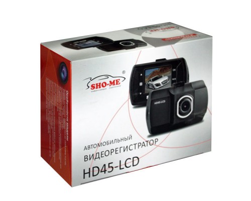 ВИДЕОРЕГИСТРАТОР SHO-ME HD45-LCD                                                                    