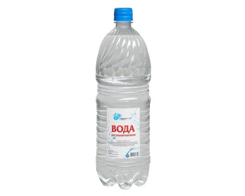 ВОДА ДИСТИЛЛИРОВАННАЯ 1.5 Л                                                                         