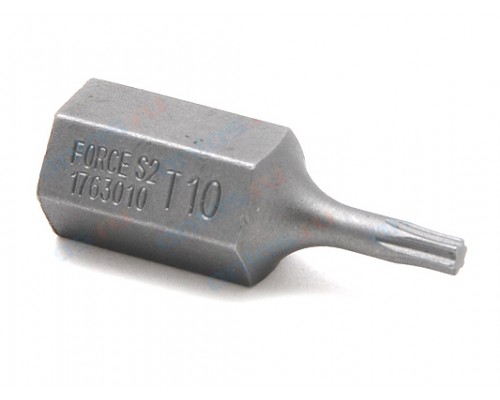 ВСТАВКА FORCE 1763010 ТОРКС Т10 30ММ                                                                