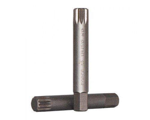 ВСТАВКА FORCE 1787512 SPLINE M12 75ММ УДЛИНЕННАЯ                                                    
