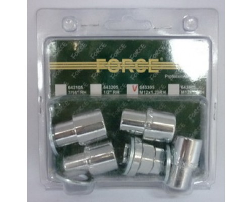 ГАЙКИ КОЛЕСНЫЕ M12*1.25 (СЕКР) FORCE 643305                                                         