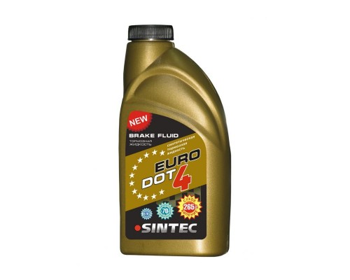 ЖИДКОСТЬ ТОРМОЗНАЯ SINTEC EURO DOT-4 (455 Г)                                                      