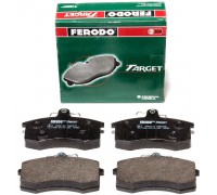 КОЛОДКИ ТОРМОЗНЫЕ ПЕРЕДНИЕ 2108 FERODO TARGET                                                     