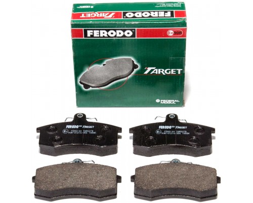 КОЛОДКИ ТОРМОЗНЫЕ ПЕРЕДНИЕ 2108 FERODO TARGET                                                     