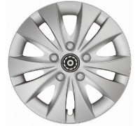 КОЛПАКИ КОЛЕСНЫЕ ДЕКОРАТИВНЫЕ R14 БЕЛЫЙ JESTIC ШТОРМ (4 ШТ.)                                      