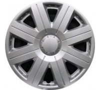 КОЛПАКИ КОЛЕСНЫЕ ДЕКОРАТИВНЫЕ R14 СЕРЕБРО JESTIC КОСМОС (4 ШТ.)                                   