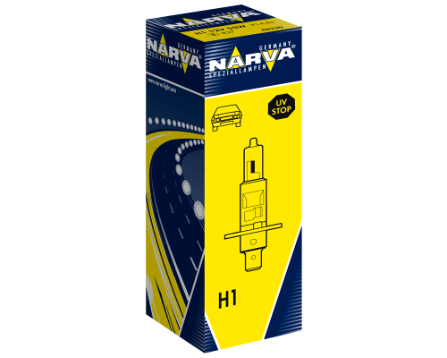 ЛАМПА ГАЛОГЕННАЯ H1 12V 55W NARVA                                                                 