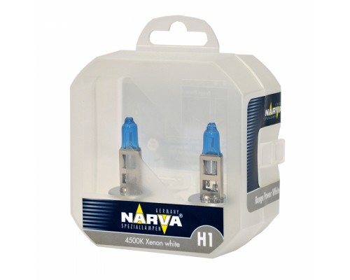 ЛАМПА ГАЛОГЕННАЯ H1 12V 55W NARVA (RANGE POWER WHITE, БОКС) (2 ШТ.)                               