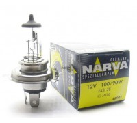 ЛАМПА ГАЛОГЕННАЯ H4 12V 100/90W NARVA                                                             