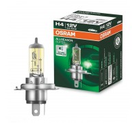 ЛАМПА ГАЛОГЕННАЯ H4 12V 60/55W OSRAM ALLSEASON SUPER (+30% СВЕТА) (1 ШТ.)                         