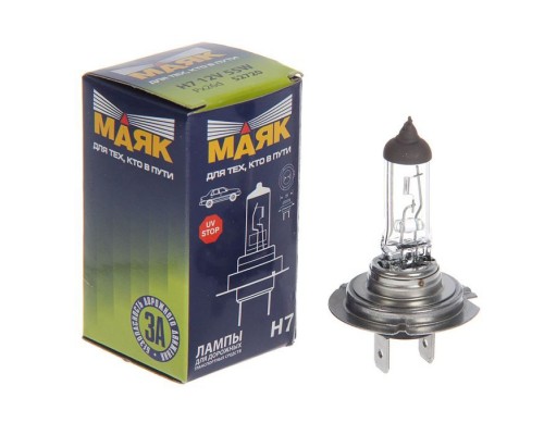 ЛАМПА ГАЛОГЕННАЯ H7 12V 55W МАЯК                                                                  