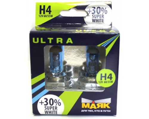ЛАМПА ГАЛОГЕННАЯ H7 12V 55W МАЯК (SUPER WHITE)                                                    