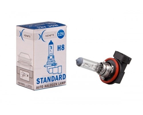 ЛАМПА ГАЛОГЕННАЯ H8 12V 35W XENITE STANDART 3200K 1007015                                         