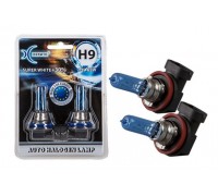 ЛАМПА ГАЛОГЕННАЯ H9 12V 65W XENITE SUPER WHITE 4000K 2ШТ. 1007048                                 