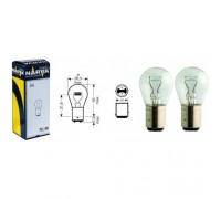 ЛАМПА ПОДСВЕТКИ P21/4W 12V 21/4W NARVA (2-Х НИТЬЕВАЯ, СО СМЕЩЕННЫМ ЦЕНТРОМ)                       