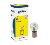ЛАМПА ПОДСВЕТКИ P21/5W 12V 21/5W NARVA (2-Х НИТЬЕВАЯ, СТОП-СИГНАЛ, ГАБАРИТЫ)                      