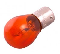 ЛАМПА ПОДСВЕТКИ PY21W 12V 21W МАЯК (ЖЕЛТАЯ, СО СМЕЩЕННЫМ ЦОКОЛЕМ)                                 