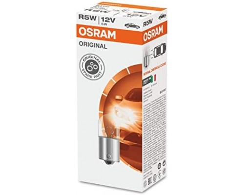ЛАМПА ПОДСВЕТКИ R5W 12V 5W OSRAM (1 ШТ.)                                                          