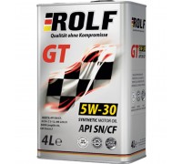 МАСЛО МОТОРНОЕ ROLF GT SN/CF 5W30 C3 (СИНТ, 1 Л)                                                    