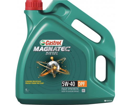 МАСЛО МОТОРНОЕ CASTROL MAGNATEC DIESEL DPF 5W-40 SN/CF C3 СИНТЕТИЧЕСКОЕ 4 Л                         