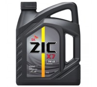 МАСЛО МОТОРНОЕ ZIC X7 5W-40 SN/CF A3/B3/B4 СИНТЕТИЧЕСКОЕ 4 Л                                        
