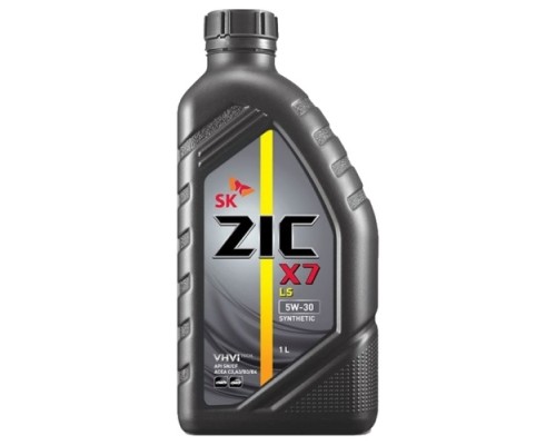 МАСЛО МОТОРНОЕ ZIC X7 LS 5W-30 SN C3 СИНТЕТИЧЕСКОЕ 1 Л                                              