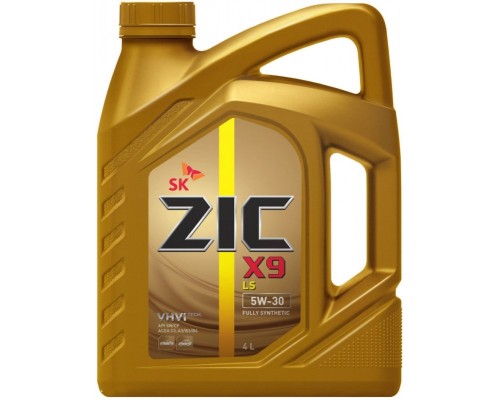 МАСЛО МОТОРНОЕ ZIC X9 5W-30 SL/CF A3/B3/B4 СИНТЕТИЧЕСКОЕ 4 Л                                        
