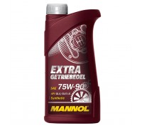 МАСЛО ТРАНСМИССИОННОЕ MANNOL 8103 EXTRA GETRIEBEOEL 75W-90 СИНТЕТИЧЕСКОЕ 1 Л (GL-4/GL-5)            