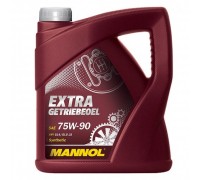 МАСЛО ТРАНСМИССИОННОЕ MANNOL 8103 EXTRA GETRIEBEOEL 75W-90 СИНТЕТИЧЕСКОЕ 4 Л (GL-4/GL-5)            