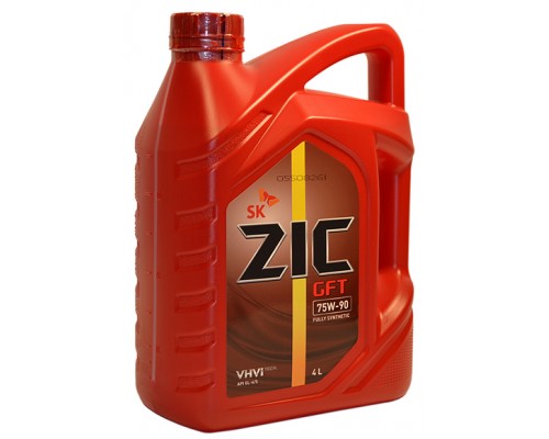 МАСЛО ТРАНСМИССИОННОЕ ZIC GFT 75W-90 СИНТЕТИЧЕСКОЕ 4 Л                                              