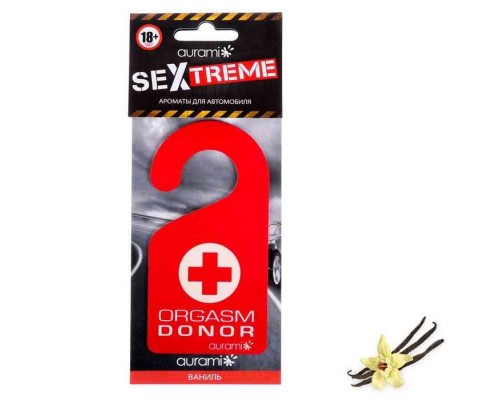 АРОМАТИЗАТОР SEXTREME ORGASM DONOR ВАНИЛЬ                                                         