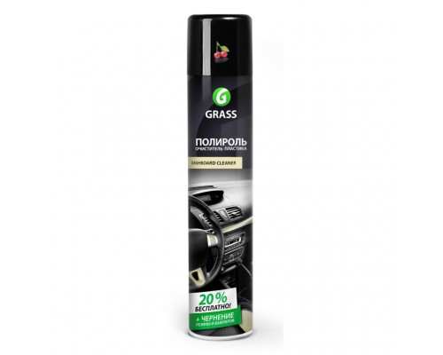 ПОЛИРОЛЬ-ОЧИСТИТЕЛЬ ПЛАСТИКА GRASS DASHBOARD CLEANER (750 МЛ) (ВИШНЯ)                             