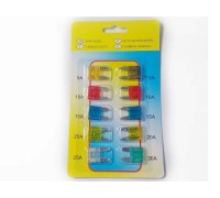 ПРЕДОХРАНИТЕЛИ MINI 7.5-30А(10 ШТ.)                                                                 