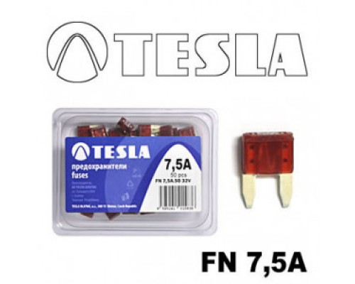 ПРЕДОХРАНИТЕЛЬ MINI 7,5А TESLA                                                                      