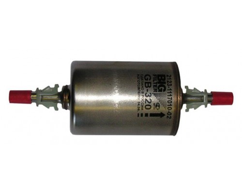 ФИЛЬТР ТОПЛИВНЫЙ ВАЗ 2123 (ИНЖ.) BIG FILTER GВ-320 (НЕРЖАВЕЮЩАЯ СТАЛЬ)                            
