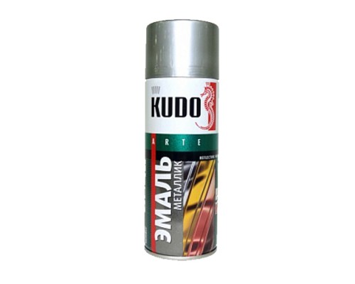 КРАСКА KUDO ХРОМ ЗЕРКАЛЬНЫЙ 520МЛ (АЭР.)                                                            
