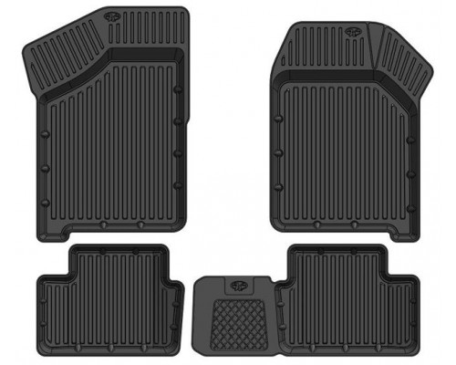КОВРИКИ САЛОНА РЕЗИНОВЫЕ ВАЗ 2108/2114-15 3D STANDART САРАНСК                                       