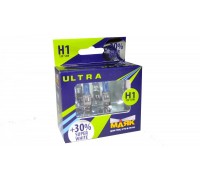 ЛАМПА ГАЛОГЕННАЯ H3 12V 55W МАЯК SUPER WHITE УЛЬТРА NEW (+30%) (2 ШТ.)                            
