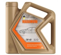 МАСЛО МОТОРНОЕ РОСНЕФТЬ MAXIMUM 5W40 SG/CD (4 Л) П/СИНТ.                                          